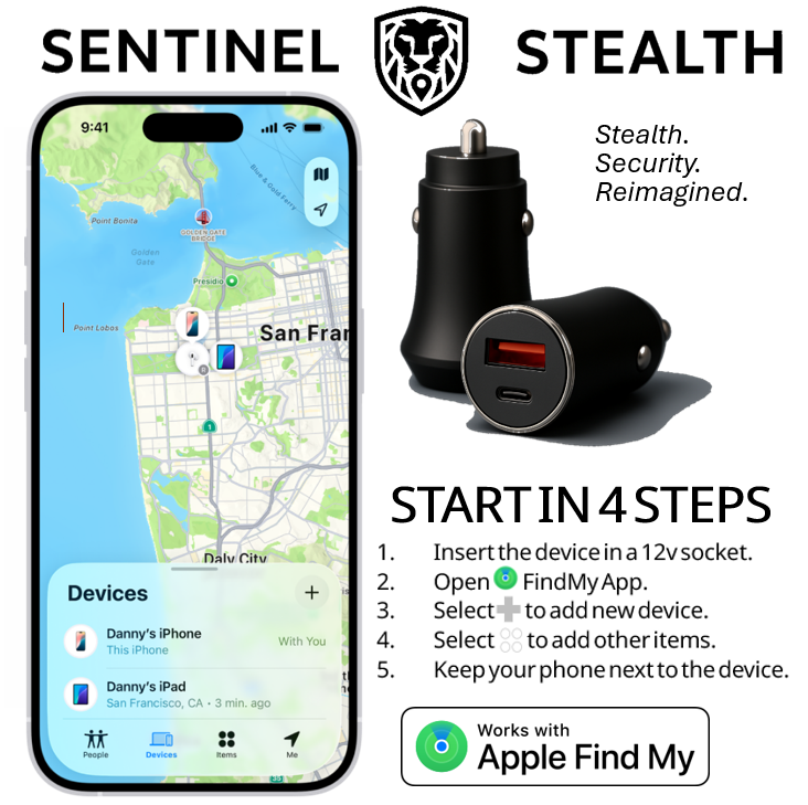 TrackMy Car - USB-C Fast Charger